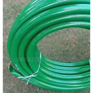 Green Braided Hosepipe-1"x 50m