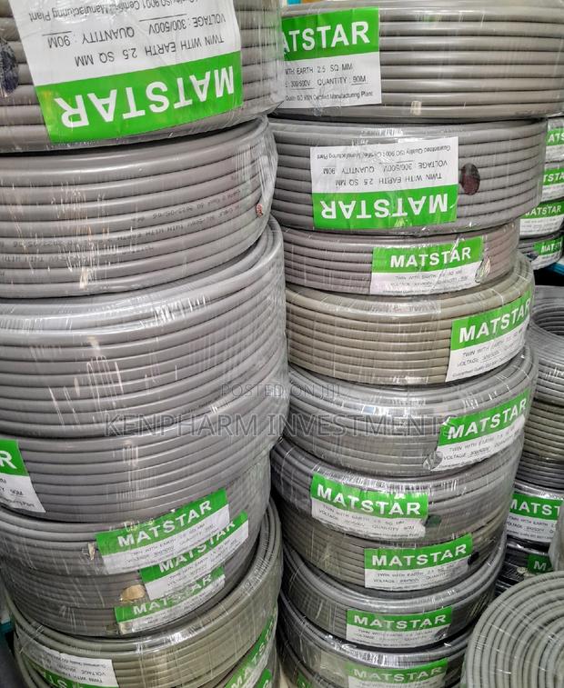 2.5mm Twin With Earth 90m Electric Wiring Cable (500)V