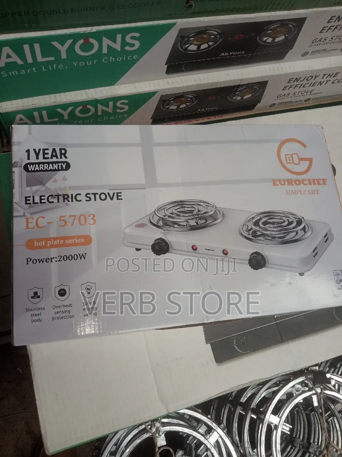 Eurochef Electric Stove
