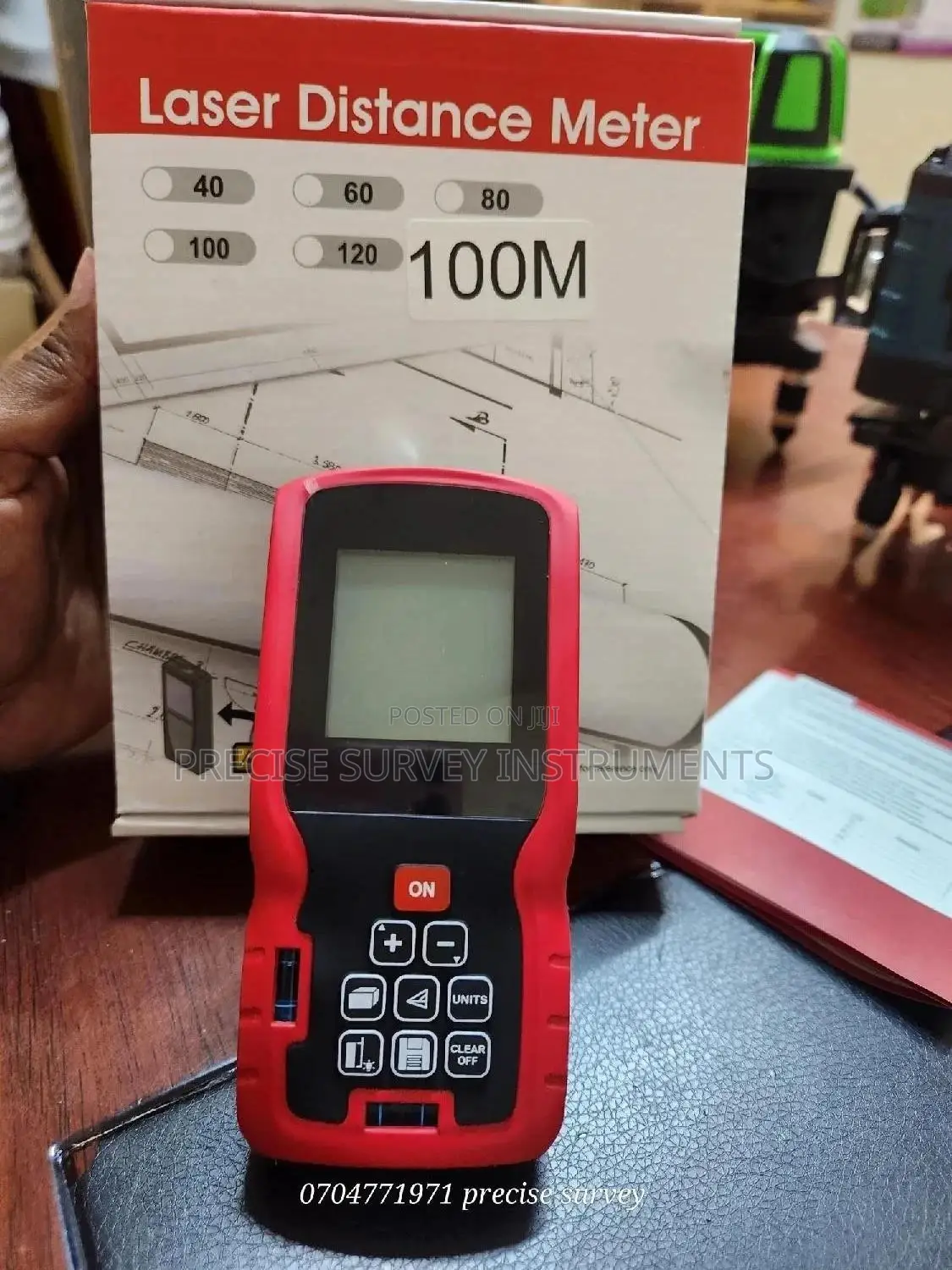 328 Ft Laser Distances Meter Available