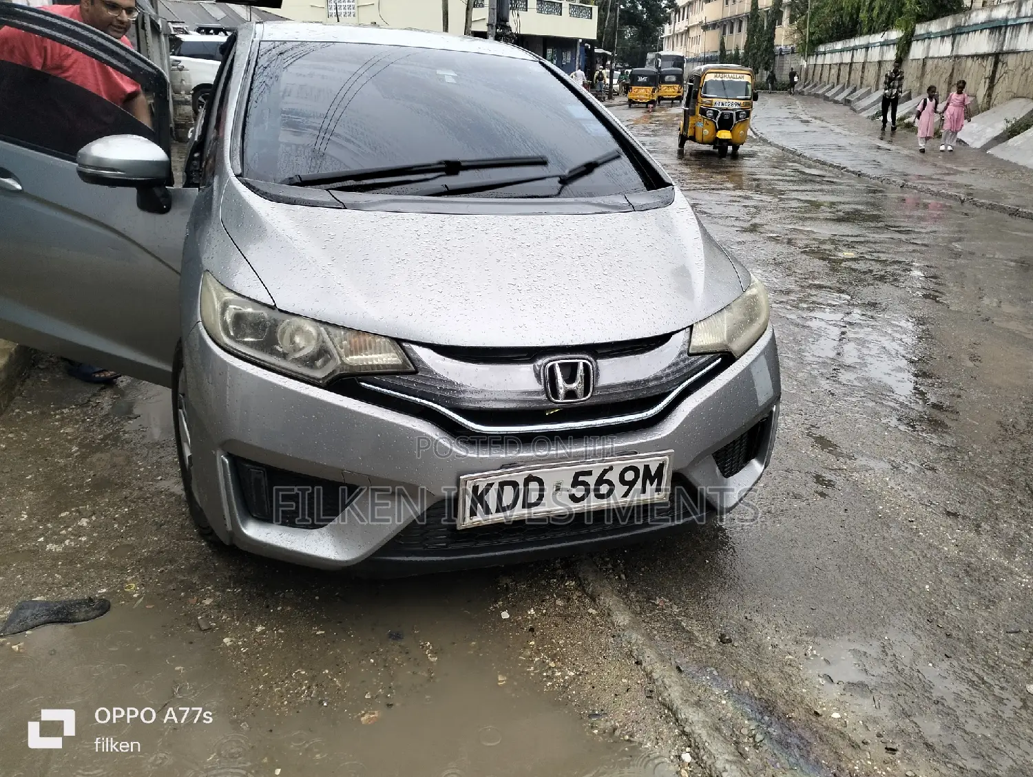 Honda Fit 2014 Silver