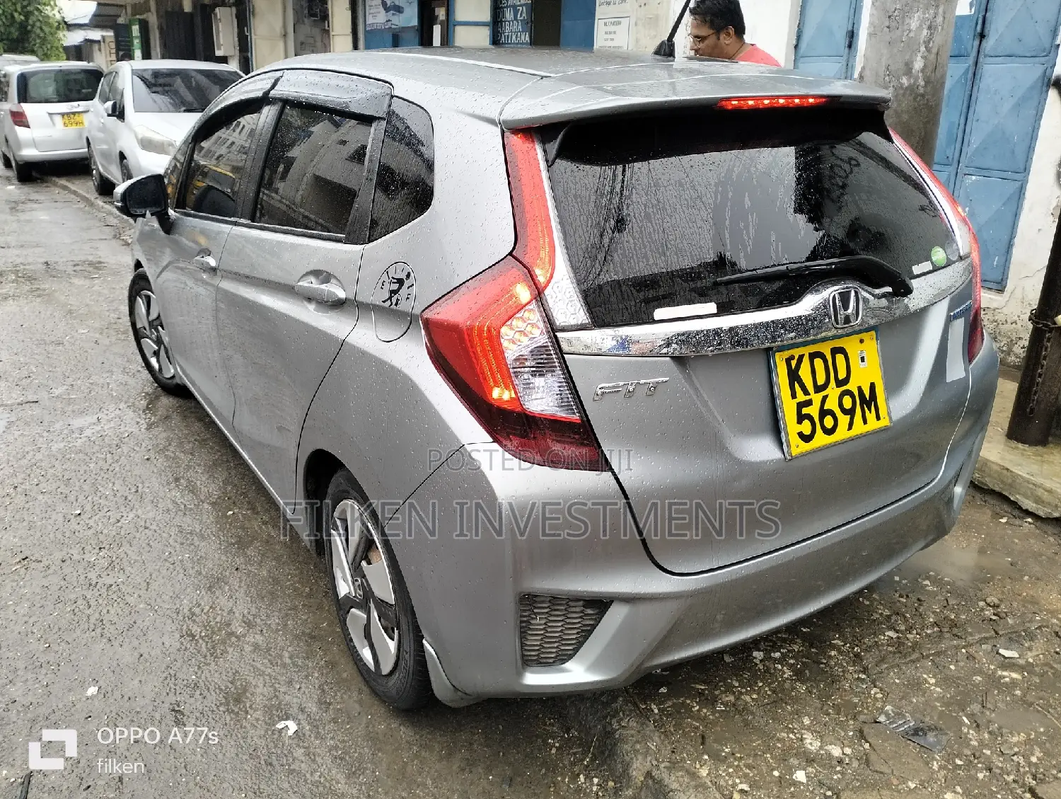 Honda Fit 2014 Silver