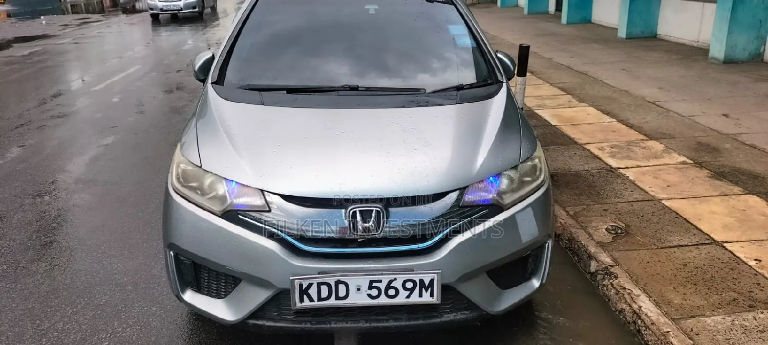 Honda Fit 2014 Silver