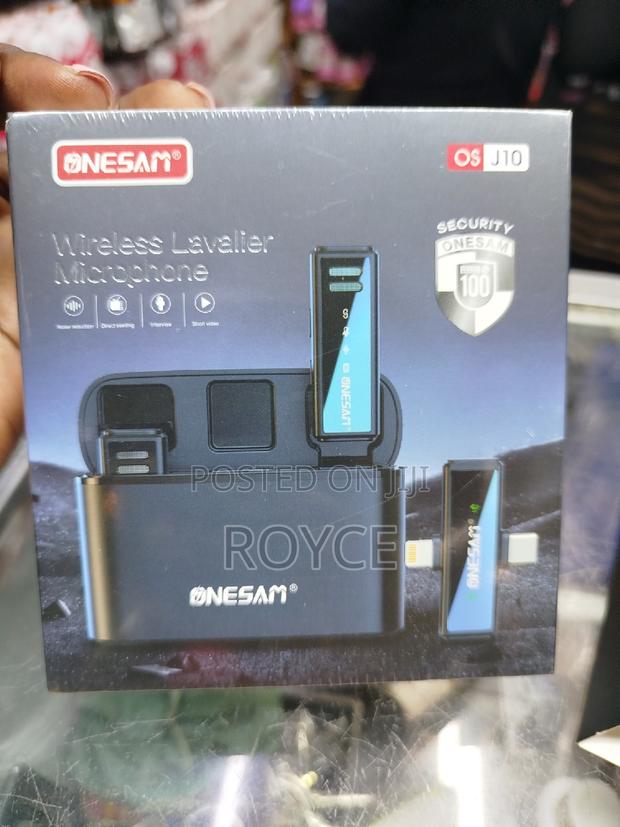 Wireless Lavalier Microphone - main view