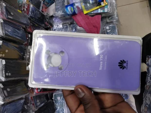 Silicone Shockproof Case for Huawei Nova Y90 - Purple - main view