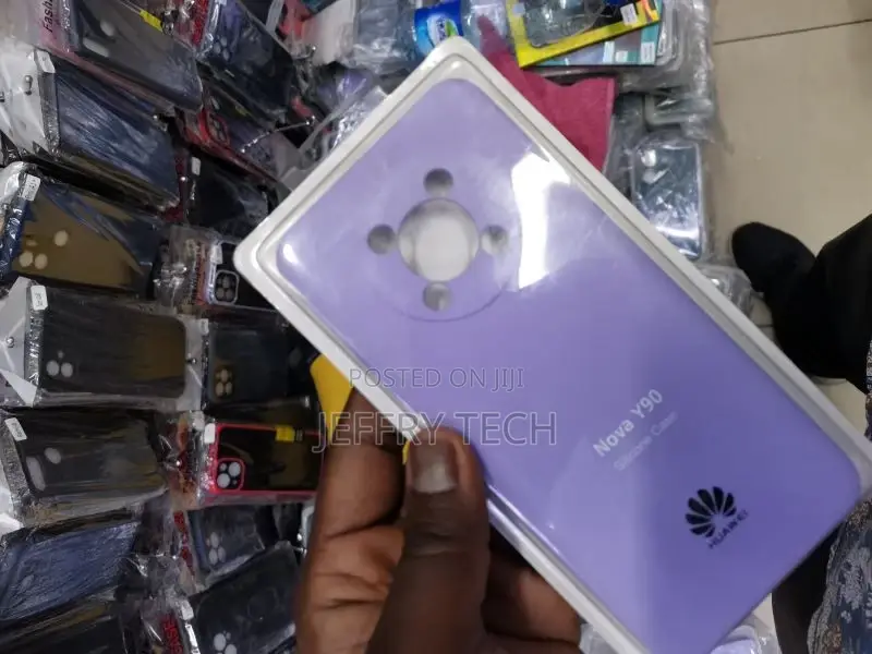 Silicone Shockproof Case for Huawei Nova Y90 - Purple