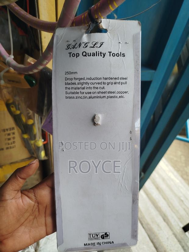 10" Sheet Metal Snip Scissors - thumbnail 3