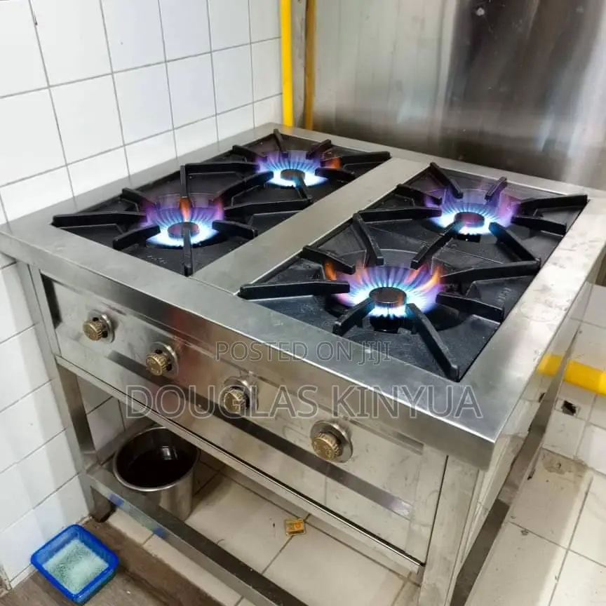 Commercial Stainless Steel High Pressure Gas Cooker(Custed)