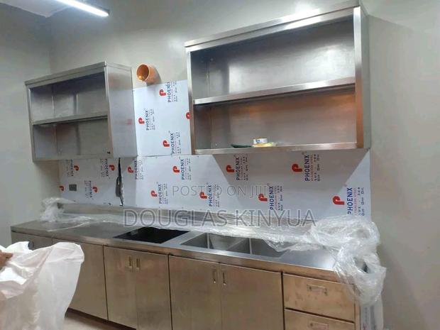 Stainless Wall Shelves - main view