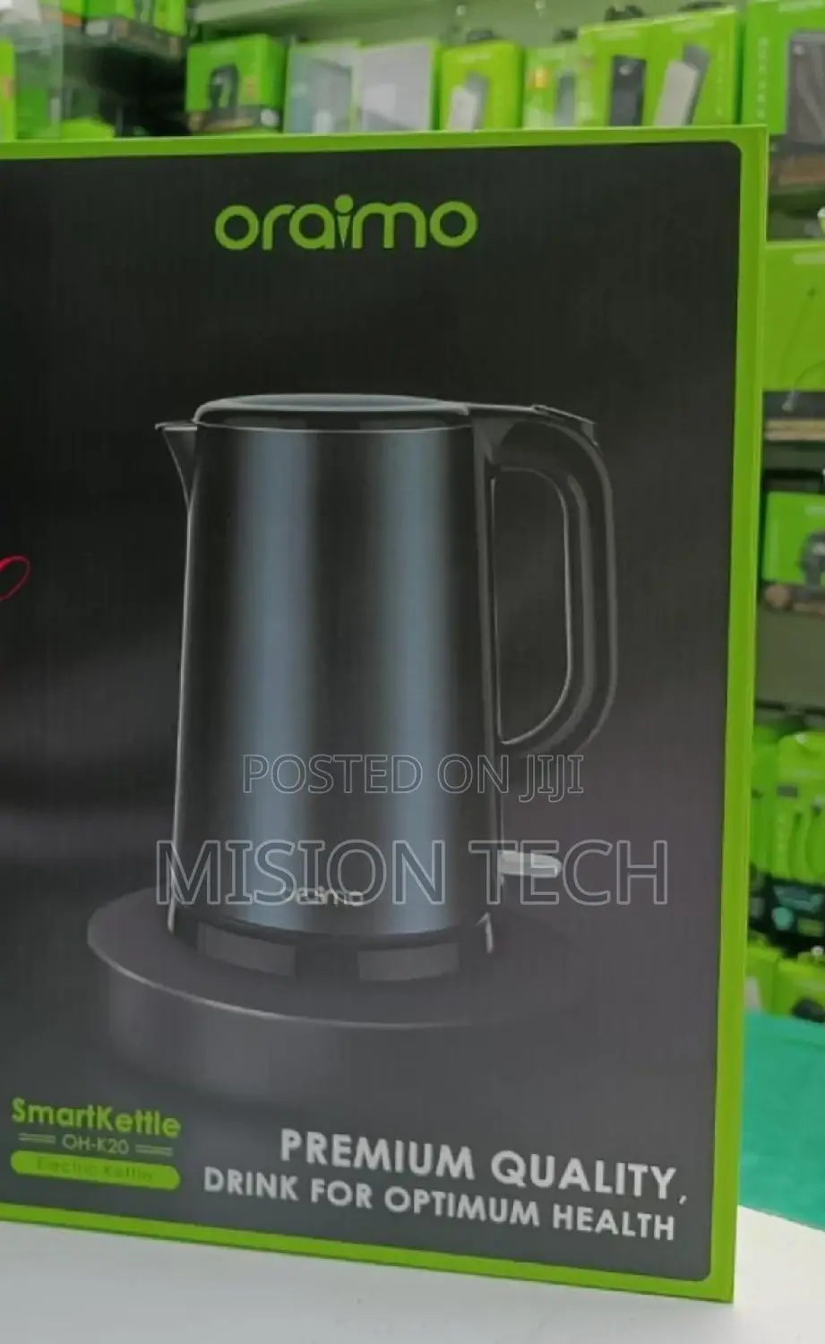 Oraimo Smart Kettle 1.7L Full Metal Kettle/Smart Kettle