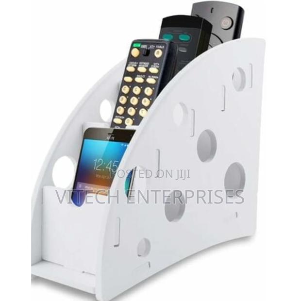 Wooden TV Remote Control Holder Stand - main view