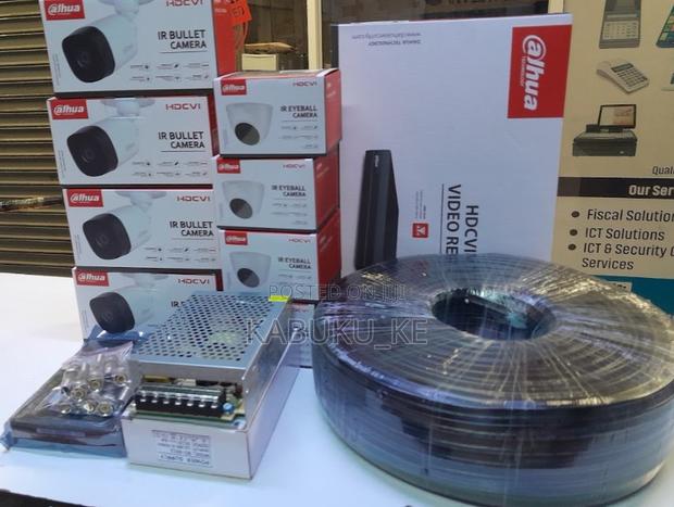 4 CCTV Set 4 Cameras Kit Full HD (2MP)4 CCTV Camera 4ch.Full