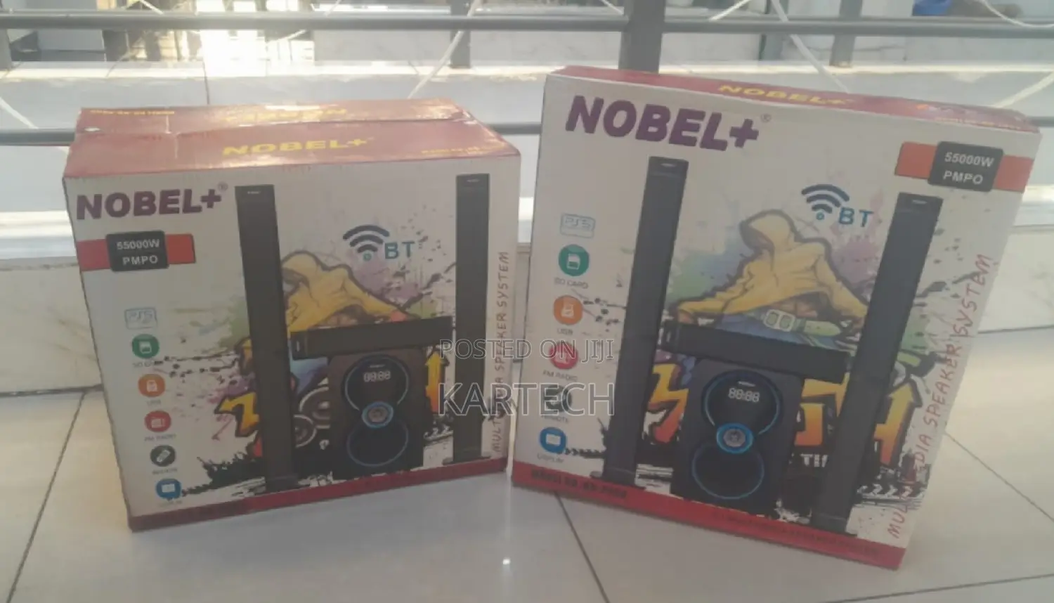 Nobel 55000W Sound System 2050