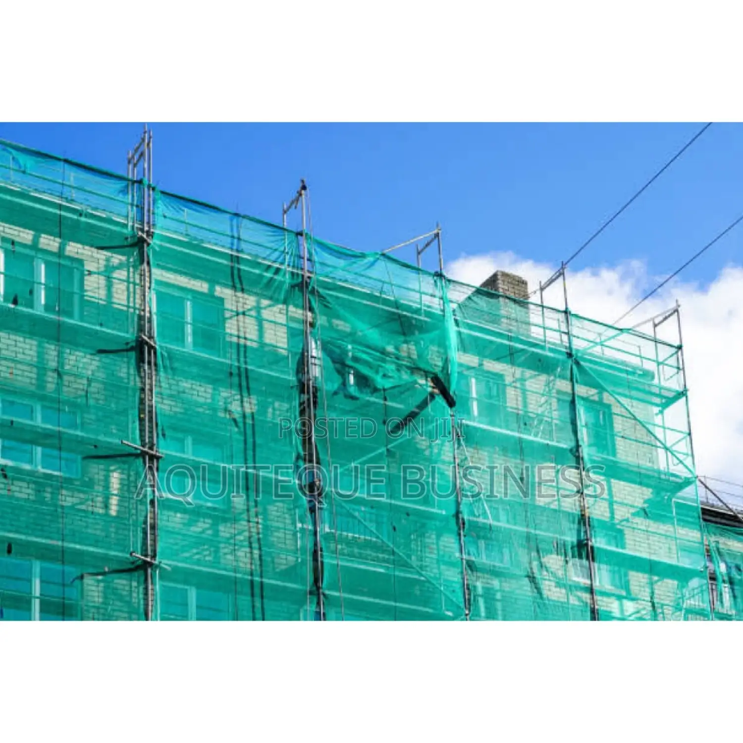 Construction Scaffolding Nets. 100gsm