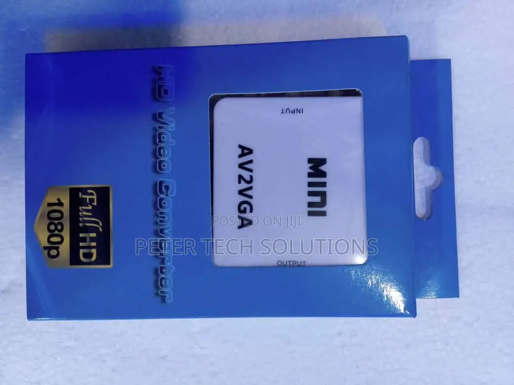 RCA to VGA/AV to VGA Converter