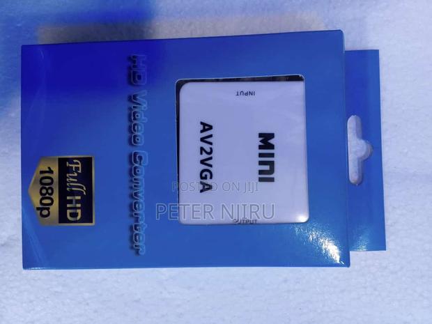 RCA to VGA/AV to VGA Converter