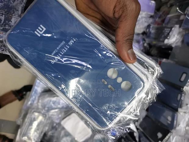 Silicone Back Case for Xiaomi Mi 11 T Pro - Blue - thumbnail 3