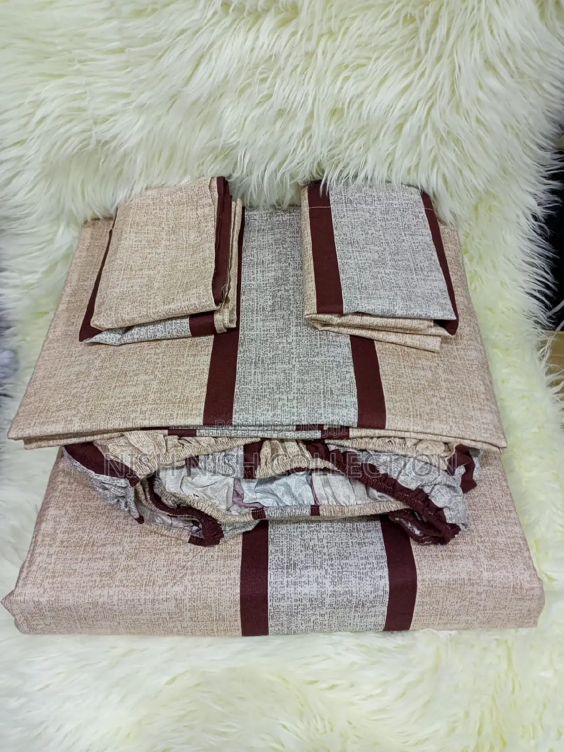 5 Piece Fitted Mattress Cover and Bedsheets