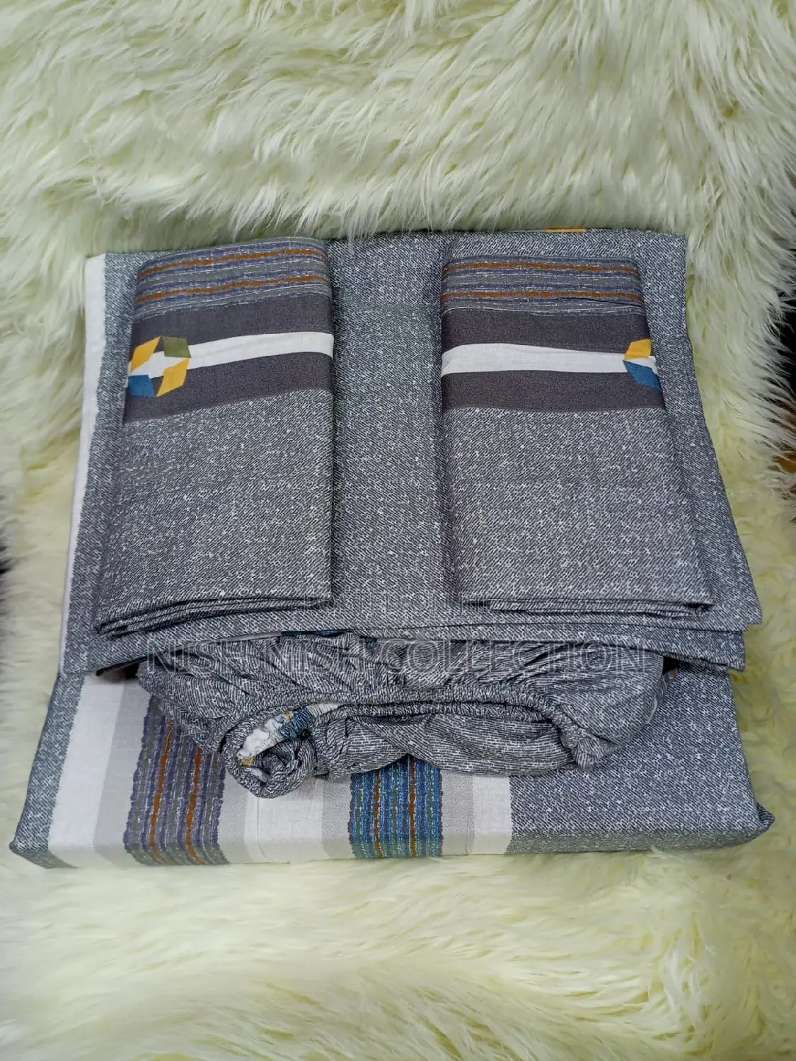 5 Piece Fitted Mattress Cover and Bedsheets