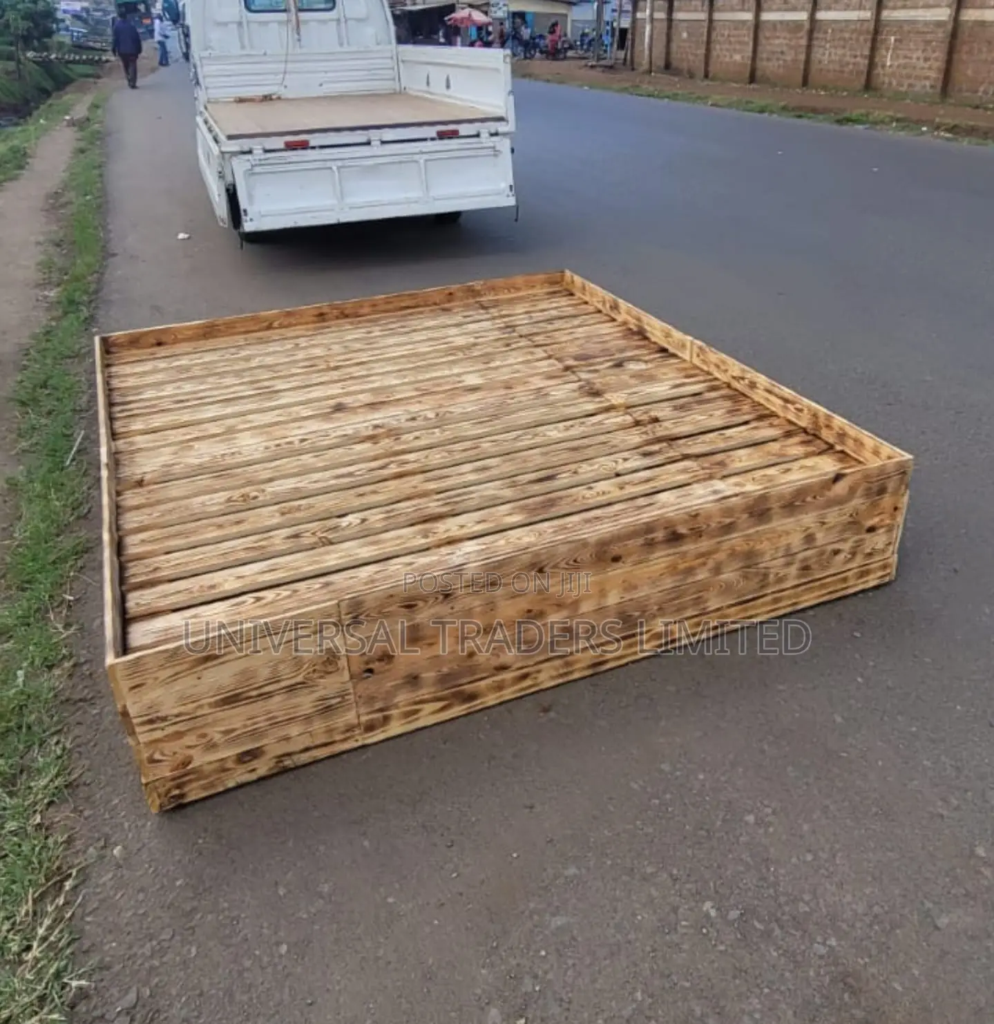 Pallet Bed - Box Pallet Bed - 6x6 Pallet Bed