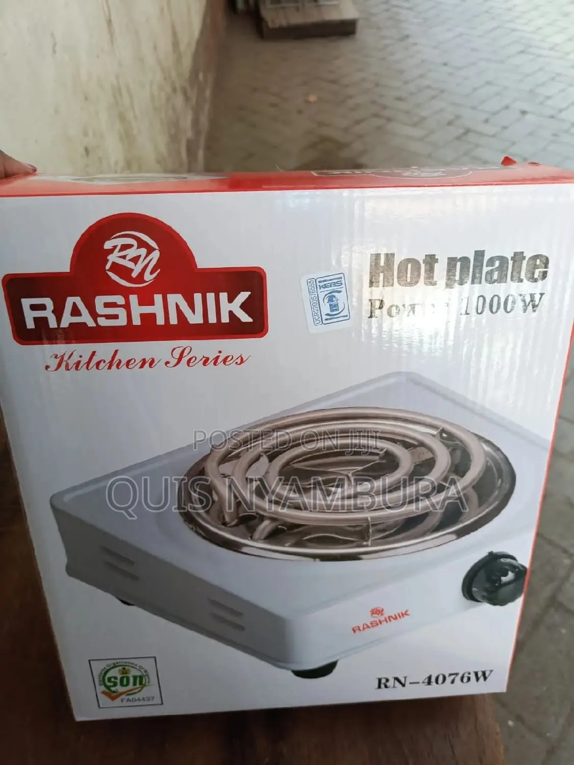 Single Hot Plate Coil.
