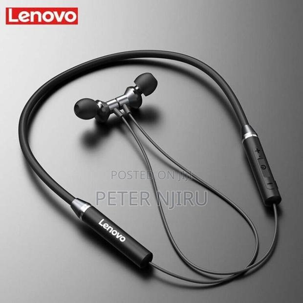 LENOVO He05 Neckband Bluetooth Headset WATERPROOF - thumbnail 3