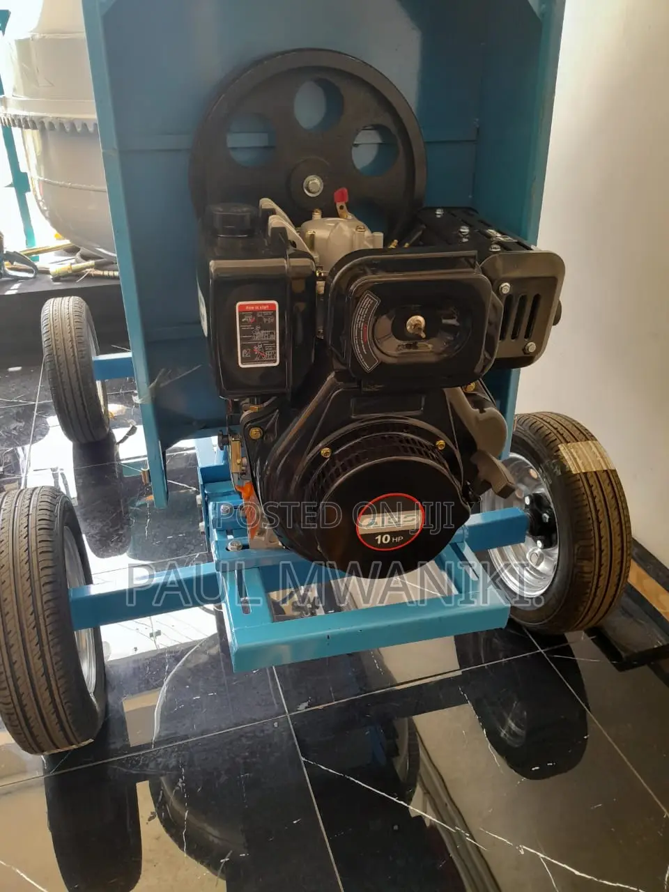 Aico Japan 500 Ltrs Diesel 10hp Concrete Mixer