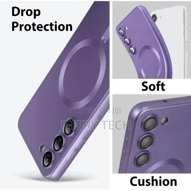 Samsung Galaxy S23 Case Compatible With Magsafe - TPU - Purp - thumbnail 2