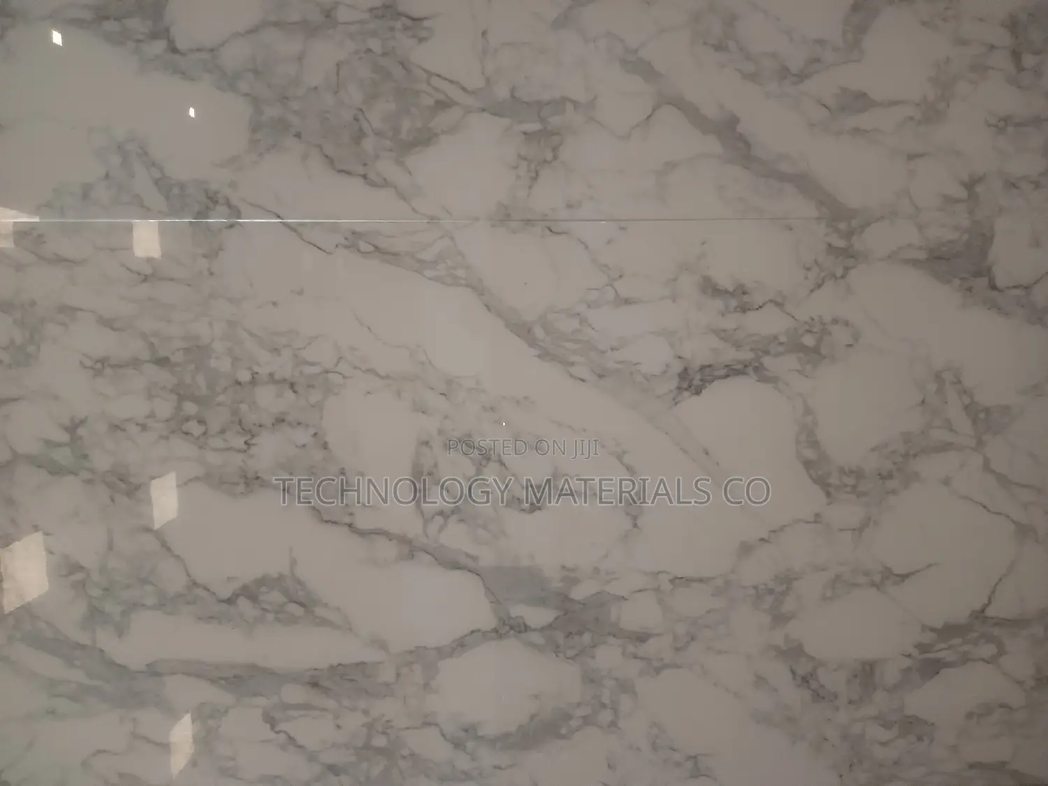 Bulgari White Gloss Sintered Stone(8.85ft * 3.9ft * 6mm)