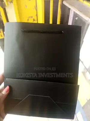 Black Gift Bags