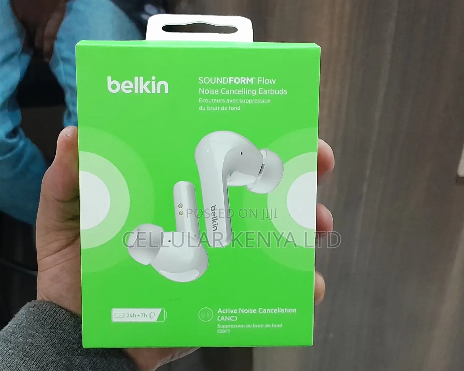 Belkin Soundform Flow Noise Cancelling Earbuds