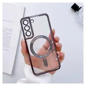 Transparent Avec Protection Caméra Pour Samsung S22