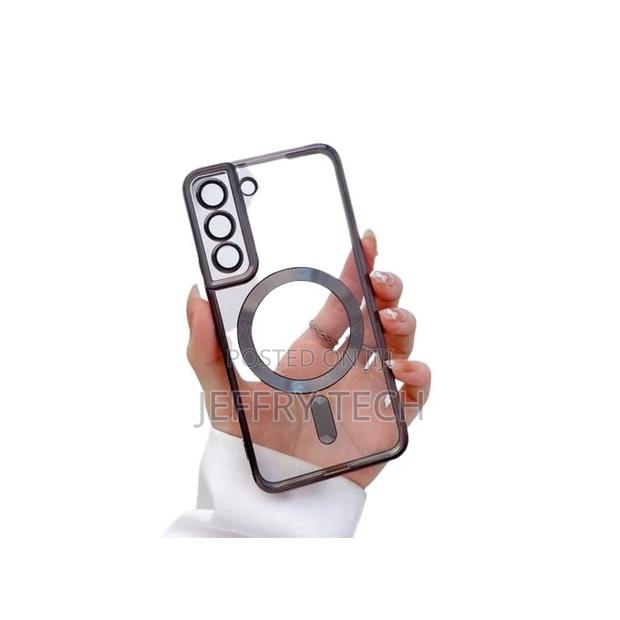 Transparent Avec Protection Caméra Pour Samsung S22 - thumbnail 2