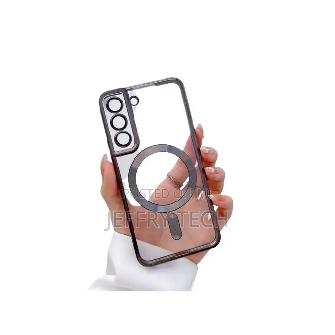 Transparent Avec Protection Caméra Pour Samsung S22