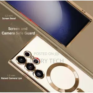 Protection Caméra Pour Samsung S22 ULTRA - Gold