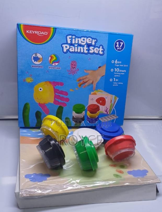 17pcs Finger Paint Set