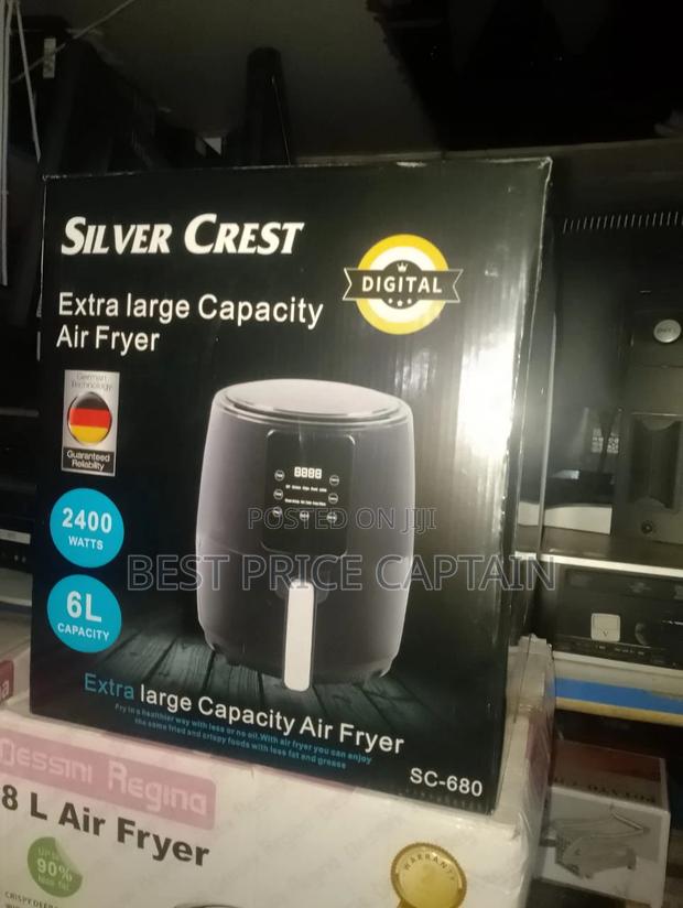 Air Fryer - 6 LTRS Silver Crest