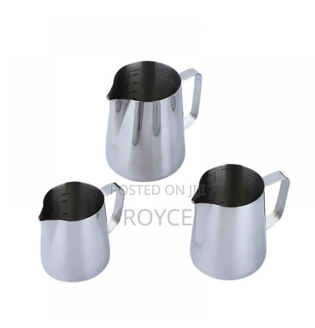 Steel Milk Jug / Pitcher-600ml - thumbnail 2