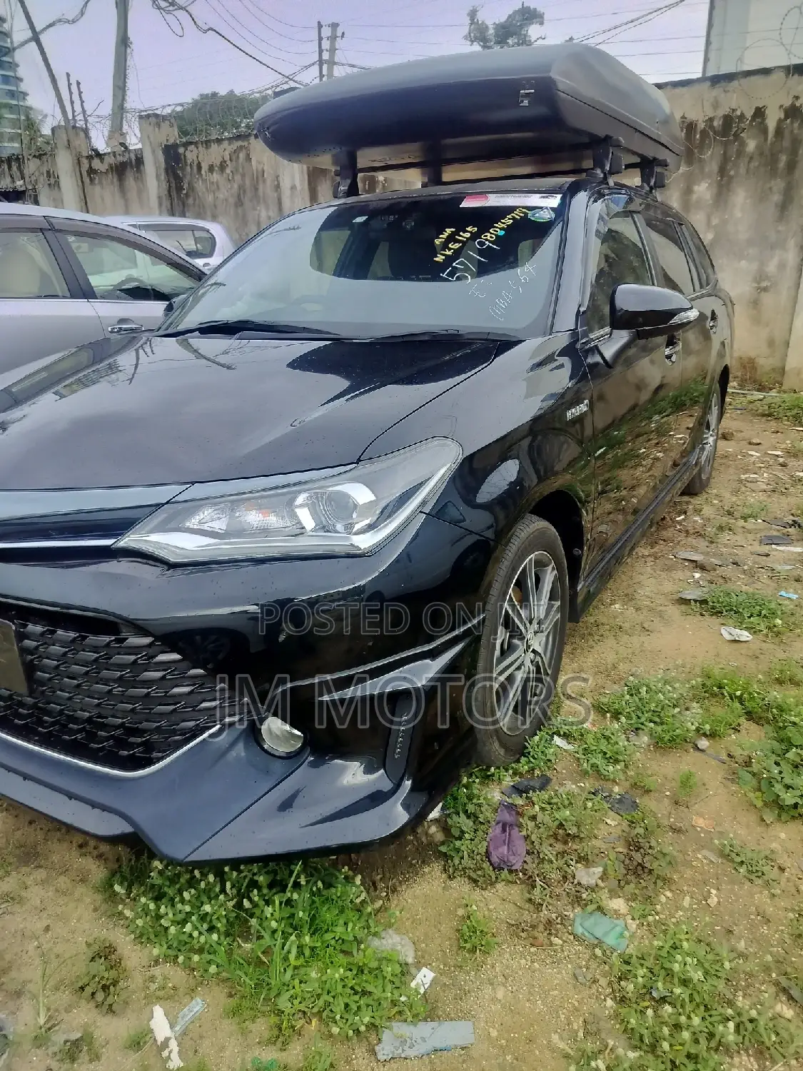 Toyota Corolla Fielder 2017 Black