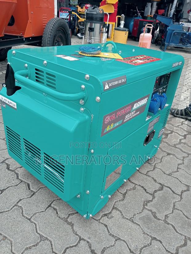6.5kva Silent Generator - main view