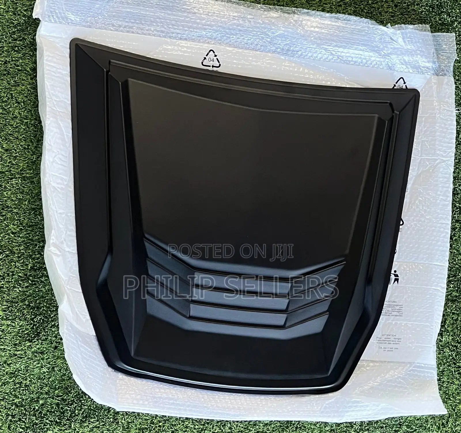 Big Matte Black Bonnet Hood Scoop for Fordd Ranger Wildtrak