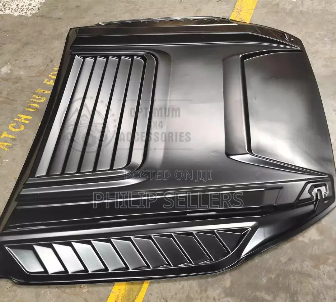 Big Matte Black Bonnet Hood Scoop for Fordd Ranger Wildtrak