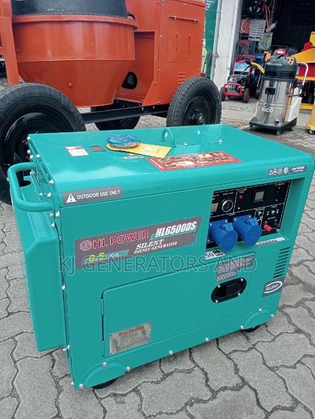 Diesel Engine Powered Generator 6.5kva