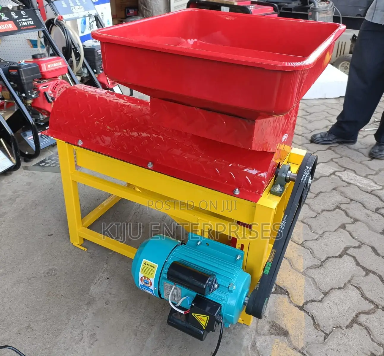 Maize Sheller Machine, Milano Brand 3hp Motor