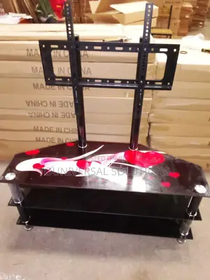 Glass Tv Stand With Wall Mount