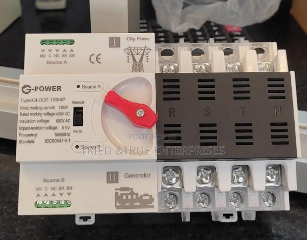 Automatic Transfer Switch 100amps 3 Phase - main view