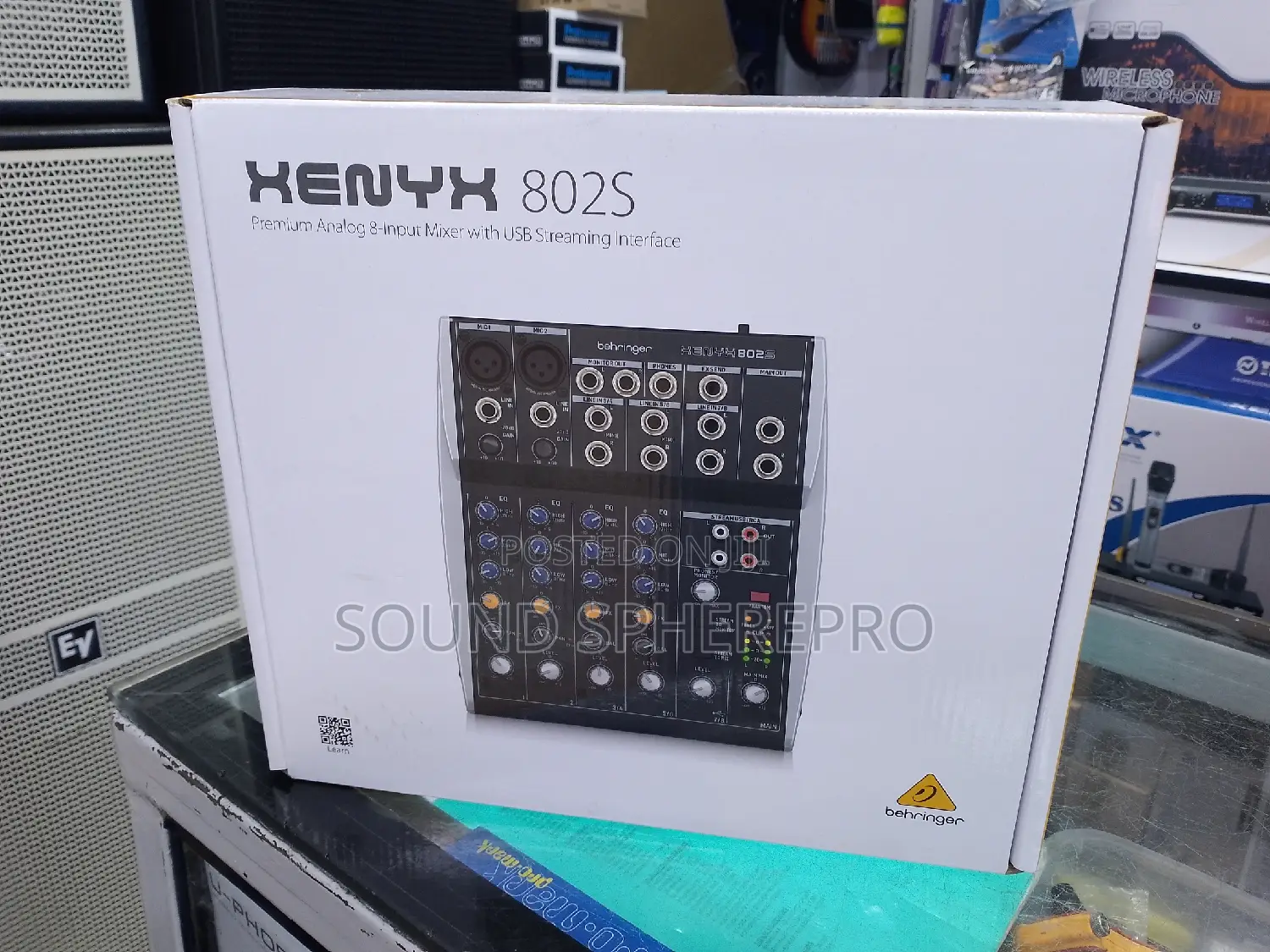 Behringer Xenyx 802 8 Channel Streaming Interface