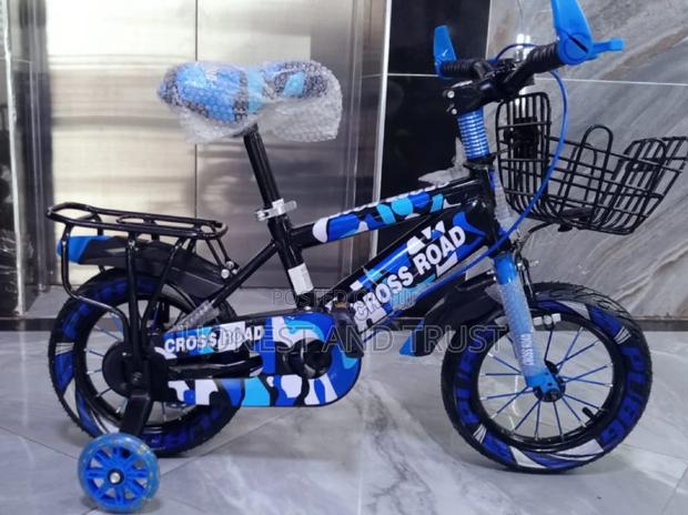 Cross Road Size 12 Kids Bike - main view