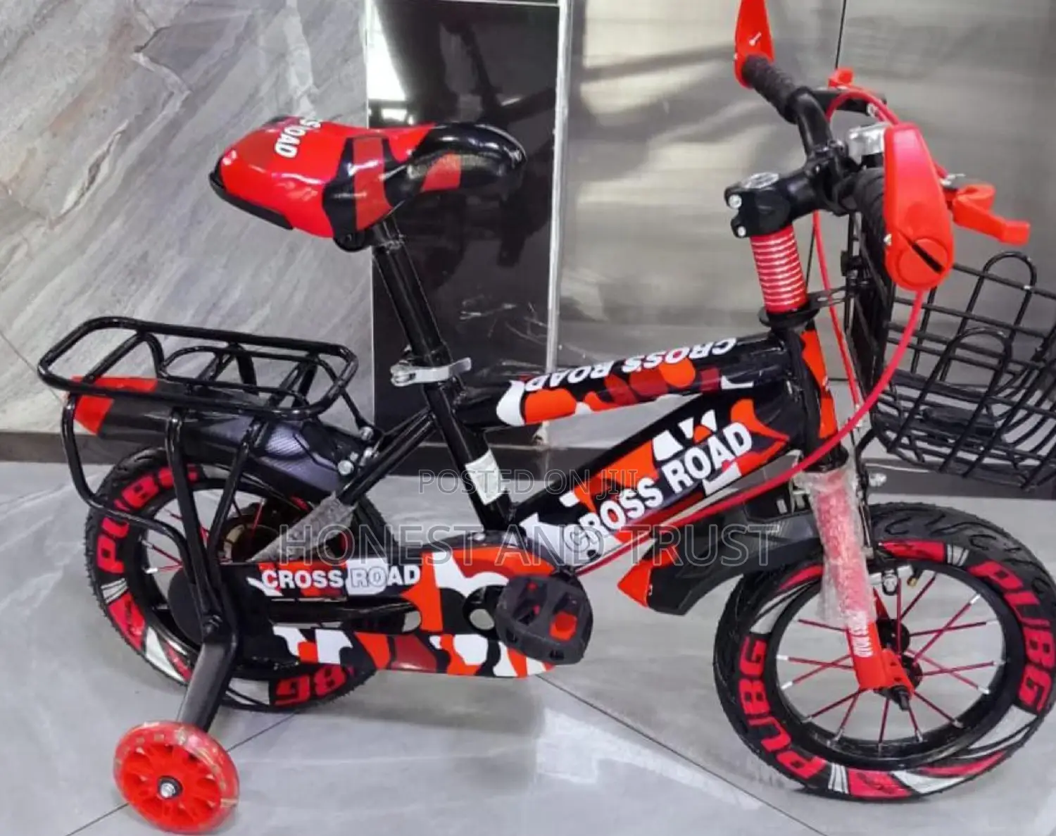 Cross Road Size 12 Kids Bike