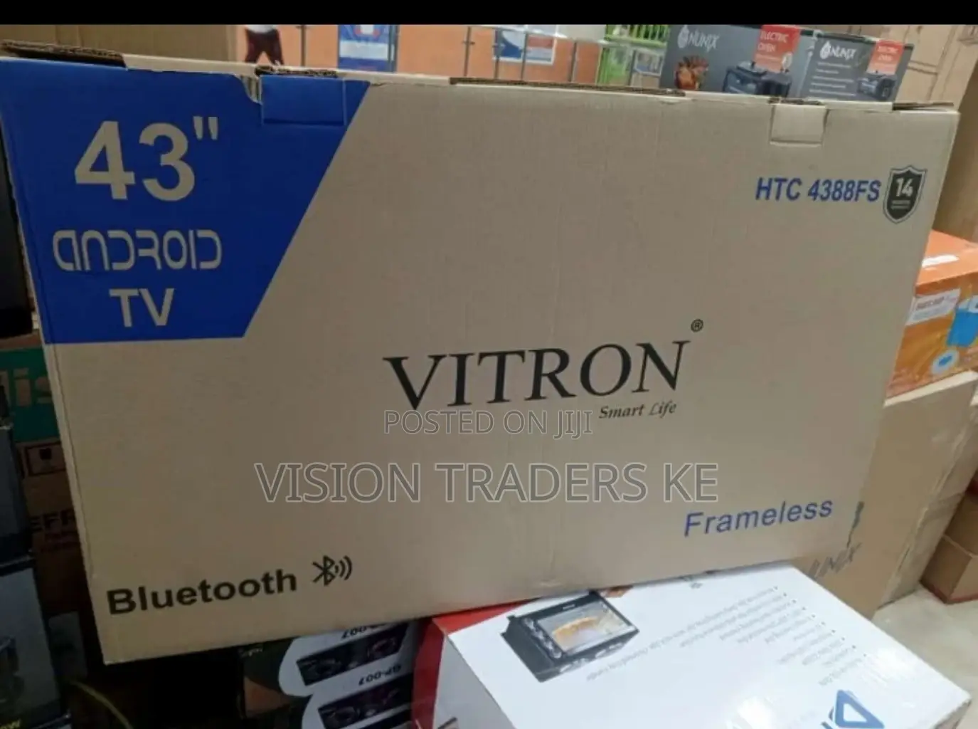 Vitron Vitron 43 Inches Smart Android Frameless Tv Fullhd.